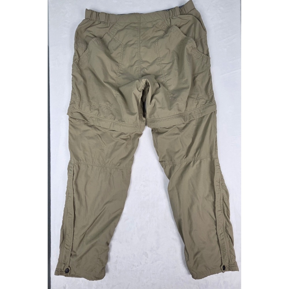Cargo Pants Mountain Hardware Men 32 Khaki Convertible Hiking Outdoor Utility - Picture 2 of 13